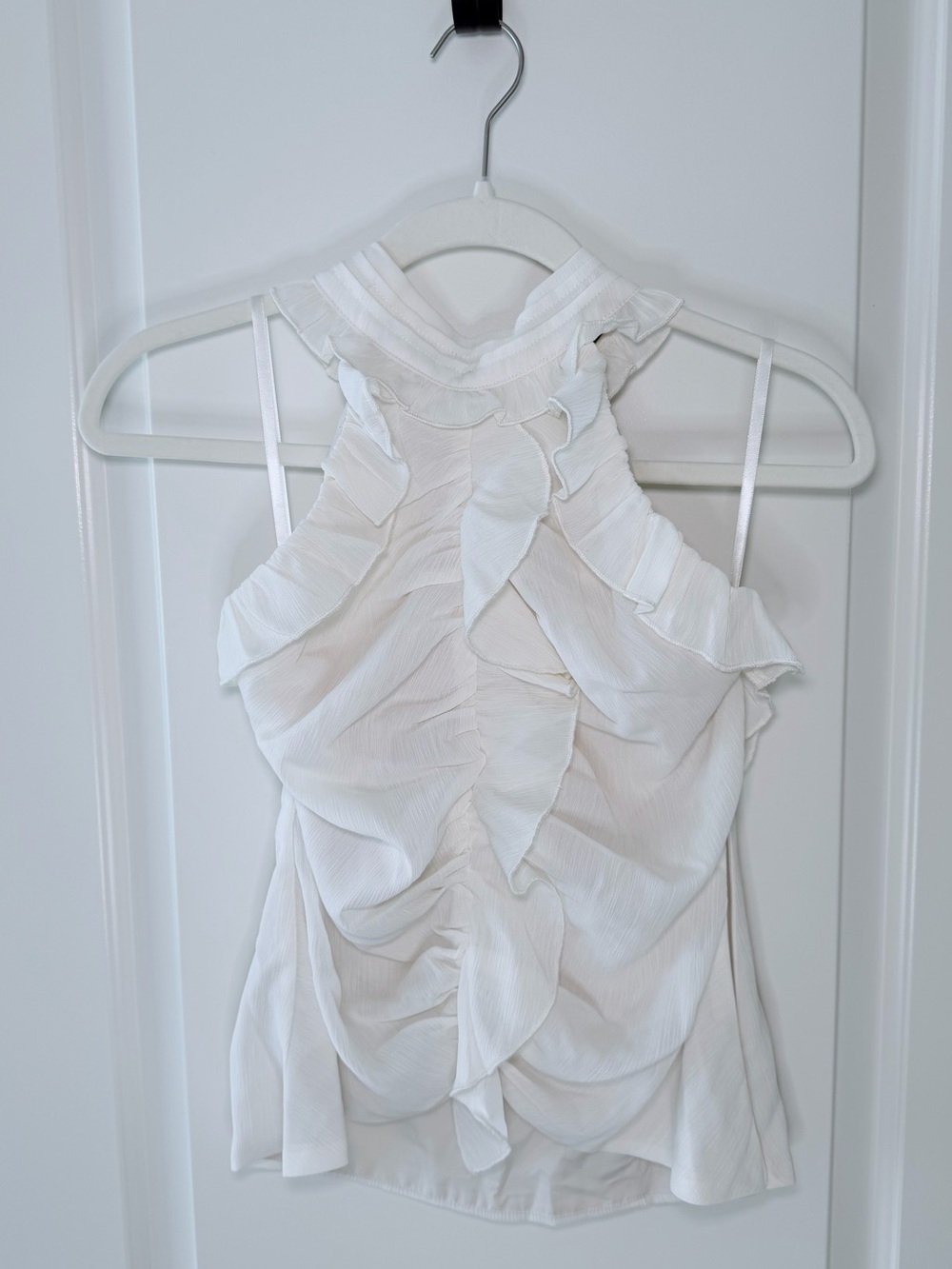 Runaway The Label - Ivy High Neck Ruffle Top - Picture 4 of 7